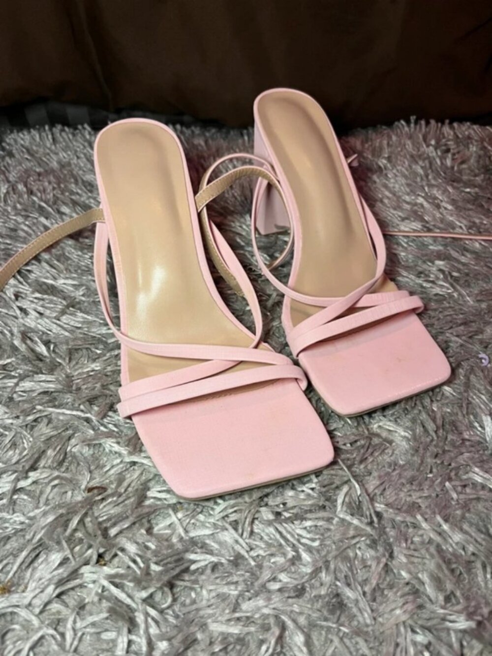Pink heels